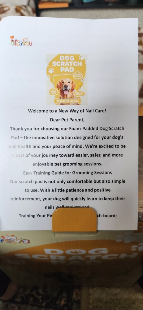 Foldable Dog Scratch Pad