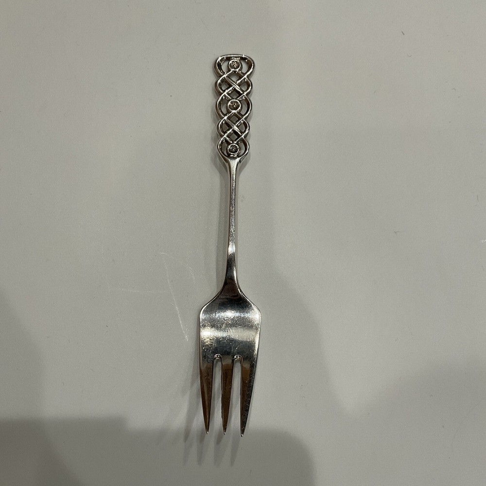 David Andersen Ringebu 830 Silver Flatware Salad Fork