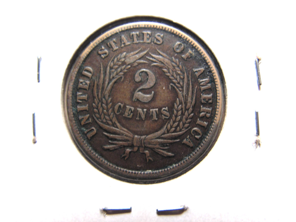 1871 Shield Two Cent Piece