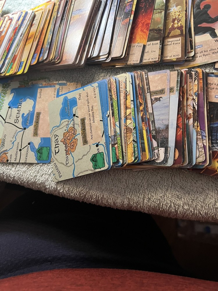 Spellfire Complete 1st Edition Chase & Complete Base Set & promo- 428 Cards read