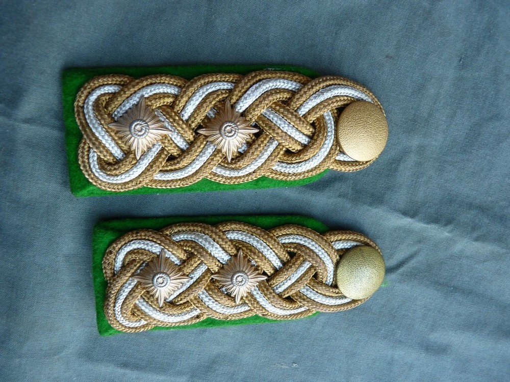 Polizei general shoulder boards
