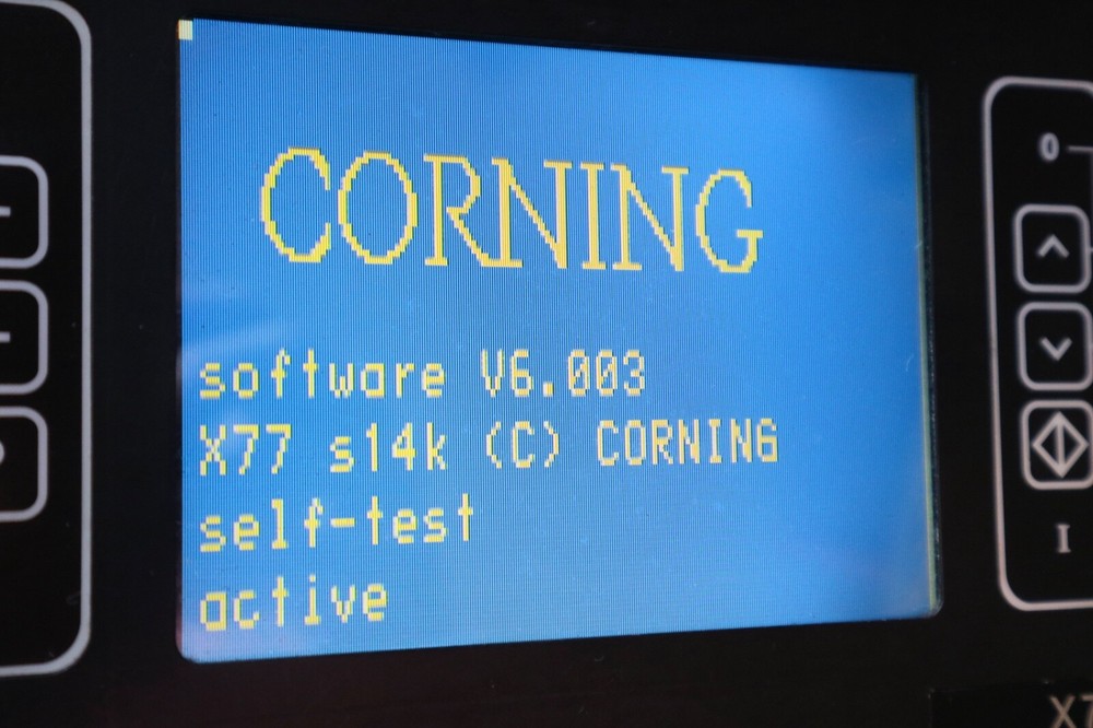 Corning Siecor X77 Fiber Core Alignment Fusion Splicer AS IS