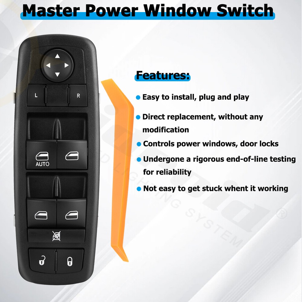 Master Power Window Switch Driver Side For Jeep Liberty 2008-2012 Nitro Journey