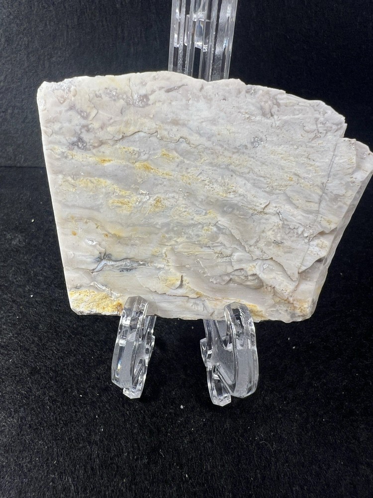 White Onyx (?) Slab Lapidary Cabbing Combo