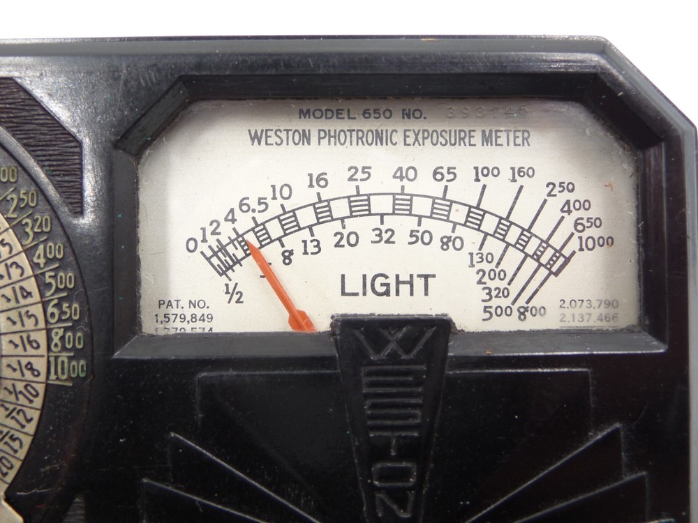Weston Photronic Exposure Meter Model 650