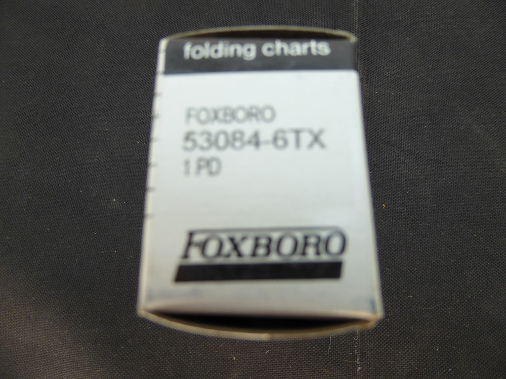 FoxBoro / Graphics Controls 53084-6TX Folding Charts