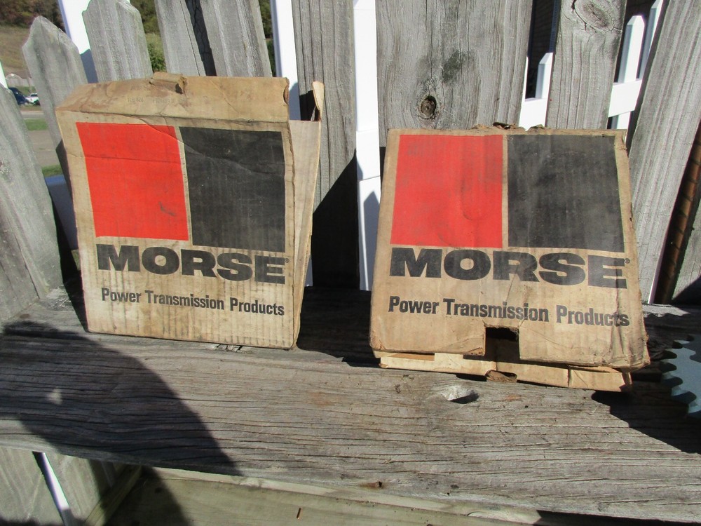 2 MORSE 628 TAPER LOCK SPROCKETS