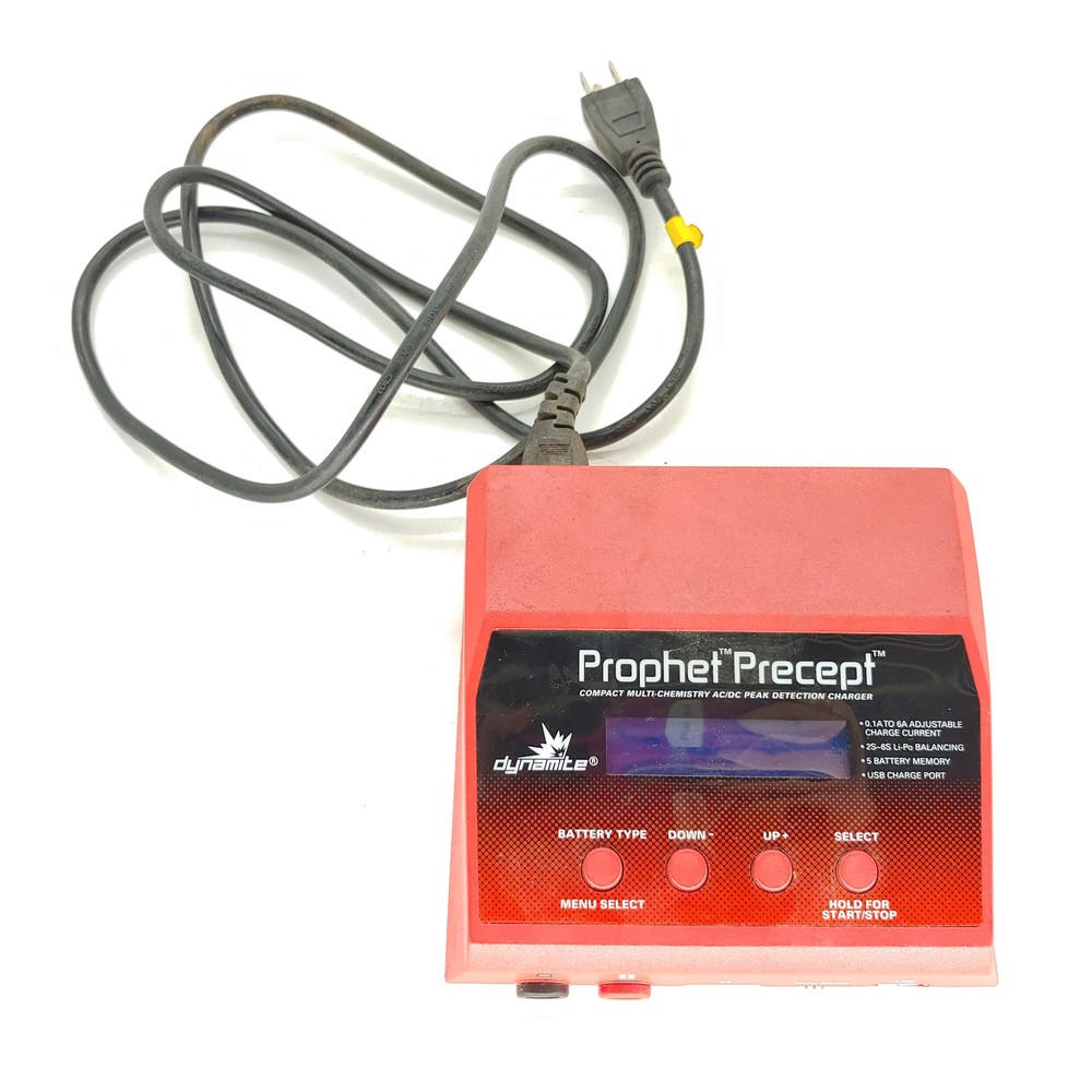 Dynamite Prophet Precept 80W LCD ACDC Battery Charger Used