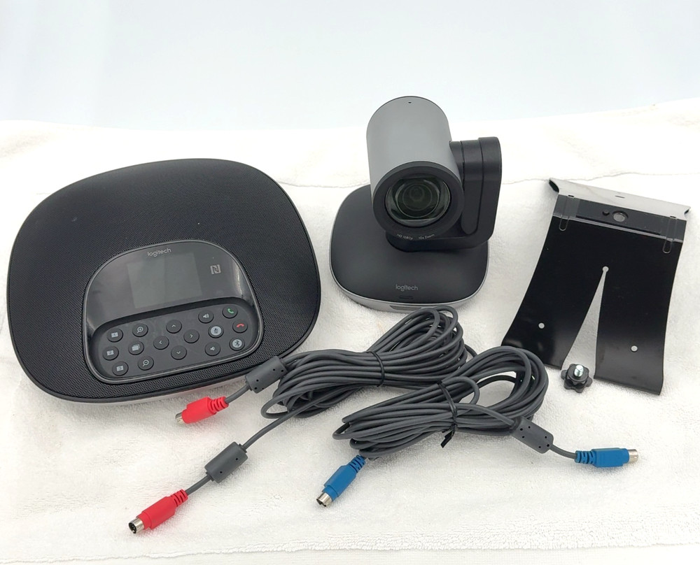 Logitech Group Video Conferencing System Kit 1080P *Missing Pieces*