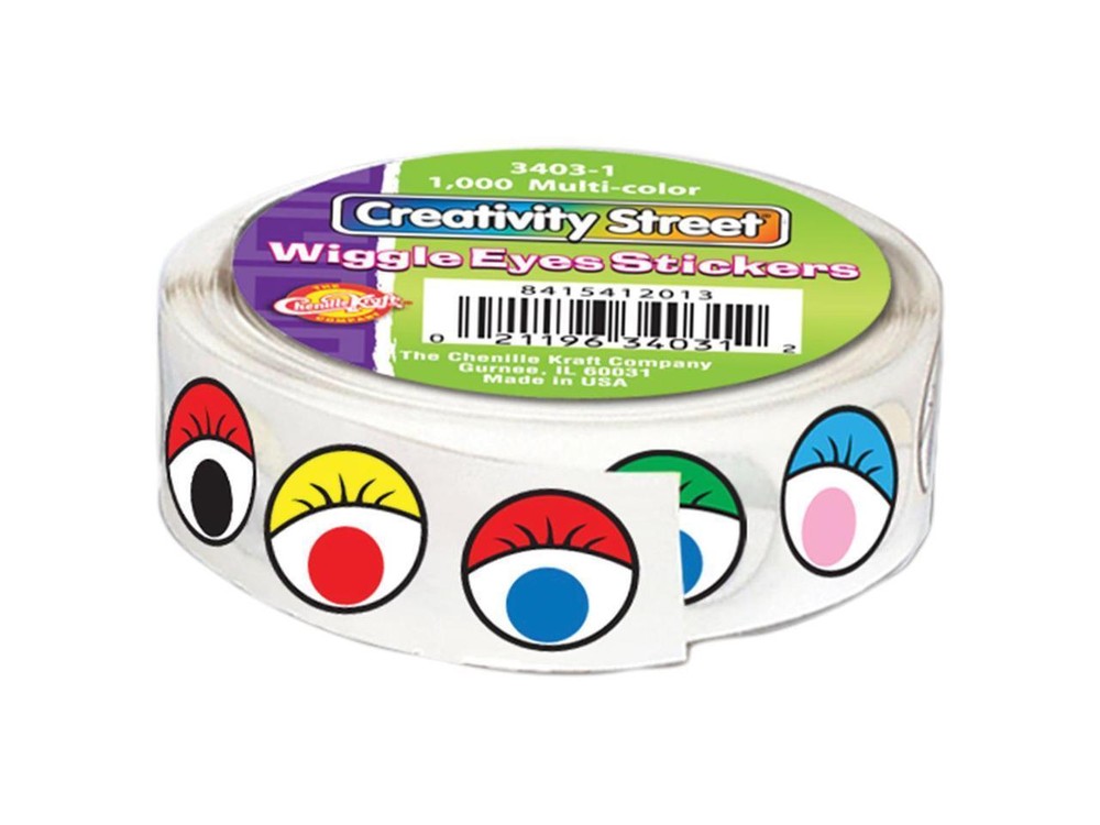 Chenillekraft Wiggle Eyes Sticker