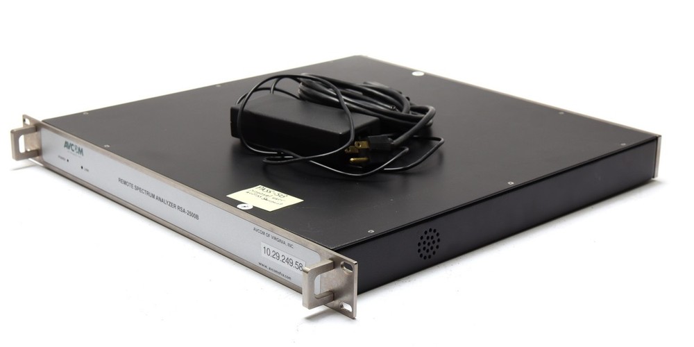 AVCOM RSA-2500B Rack Mount Wideband Spectrum Analyzer