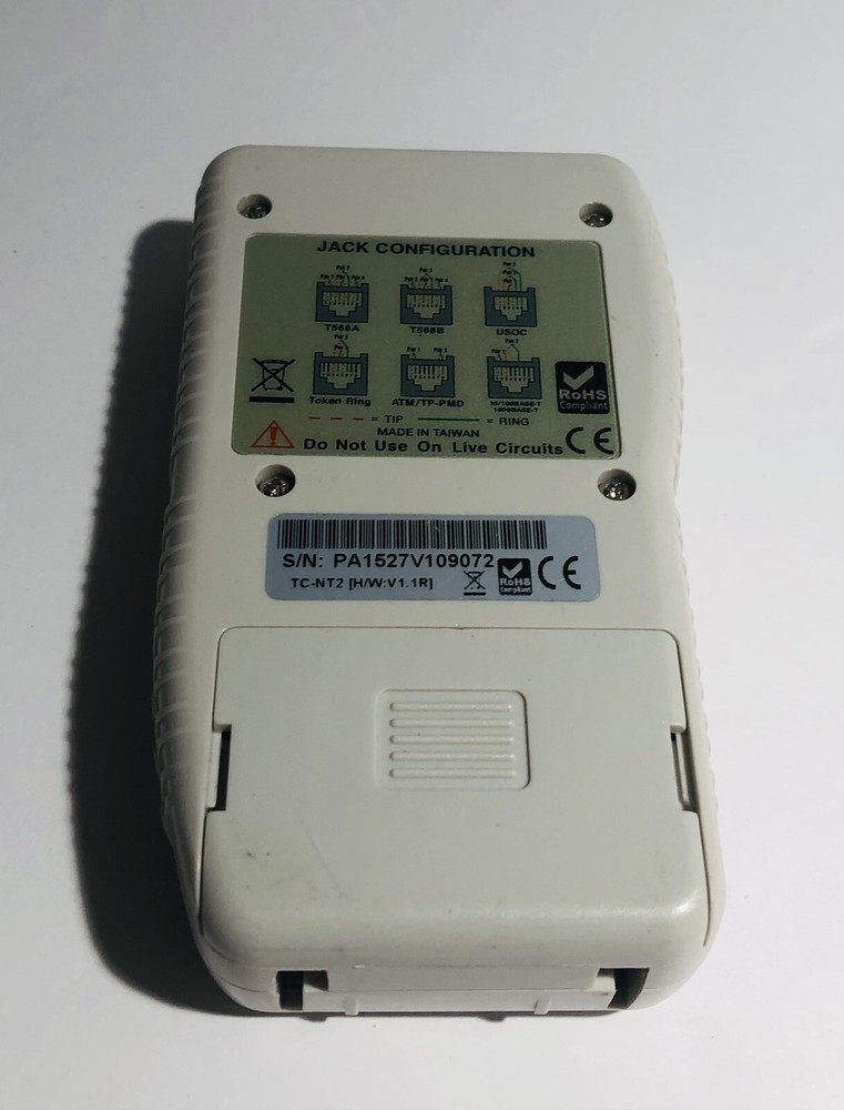 TRENDnet TC-NT2 Network Cable Tester Tone Generator & Remote Terminator Tested