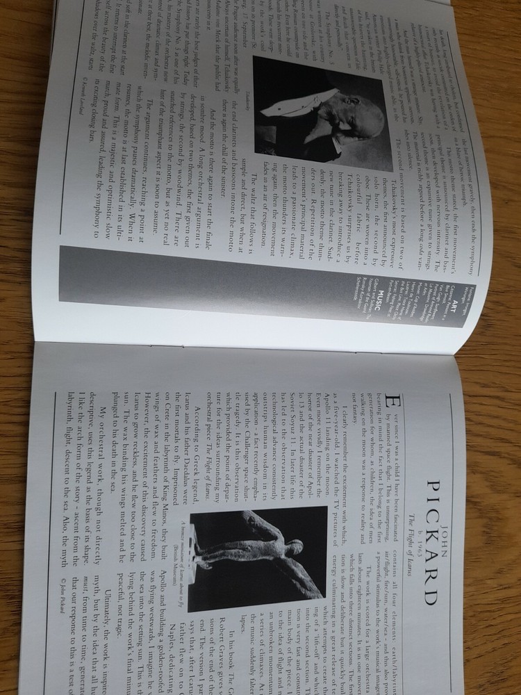BBC Welsh Symphony Orchestra - Tour Programme 1992 vgc