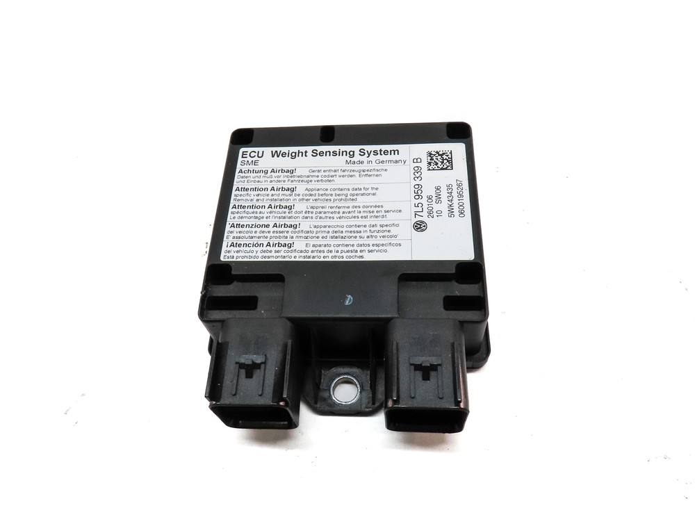 2006 PORSCHE CAYENNE S (955) RIGHT PASSENGER SEAT OCCUPANCY WEIGHT SENSOR MODULE