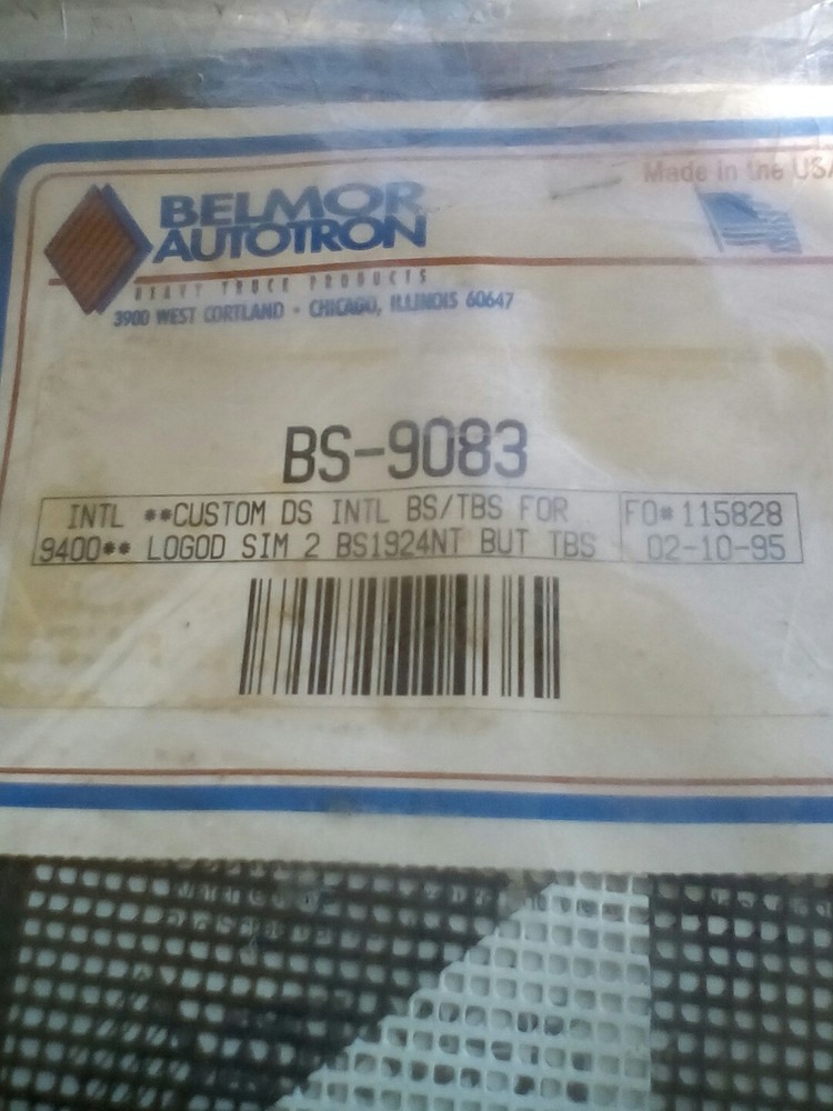 New Belmor bug screen grille cover part BS 9083