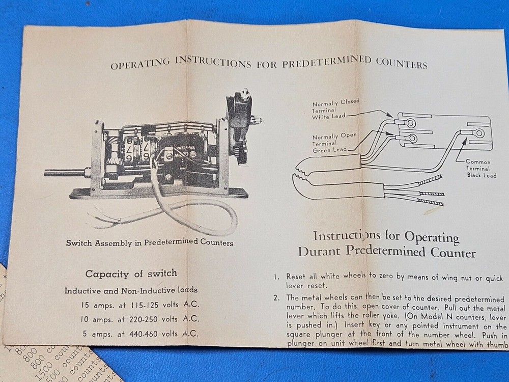 5R7QLCL DURANT 5-Digit Wire Counter 1:1