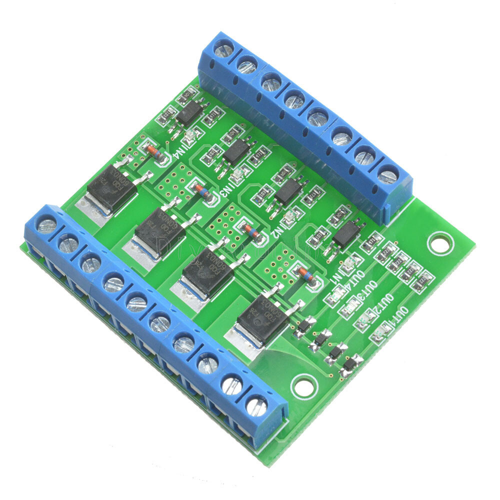 Trigger Switch Module 4-Way FET MOS DC Control for PWM Motor Pump LED