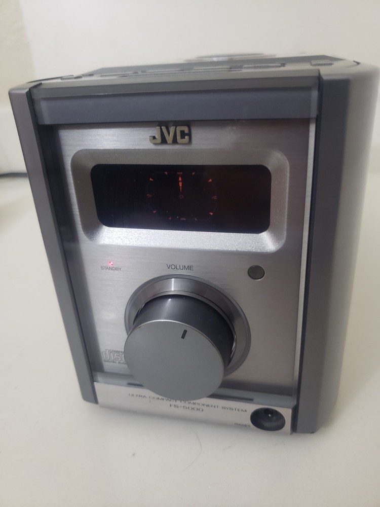 JVC FS-5000 Ultra Compact Component System • CD Player • AM/FM • AUX • Mini Hifi
