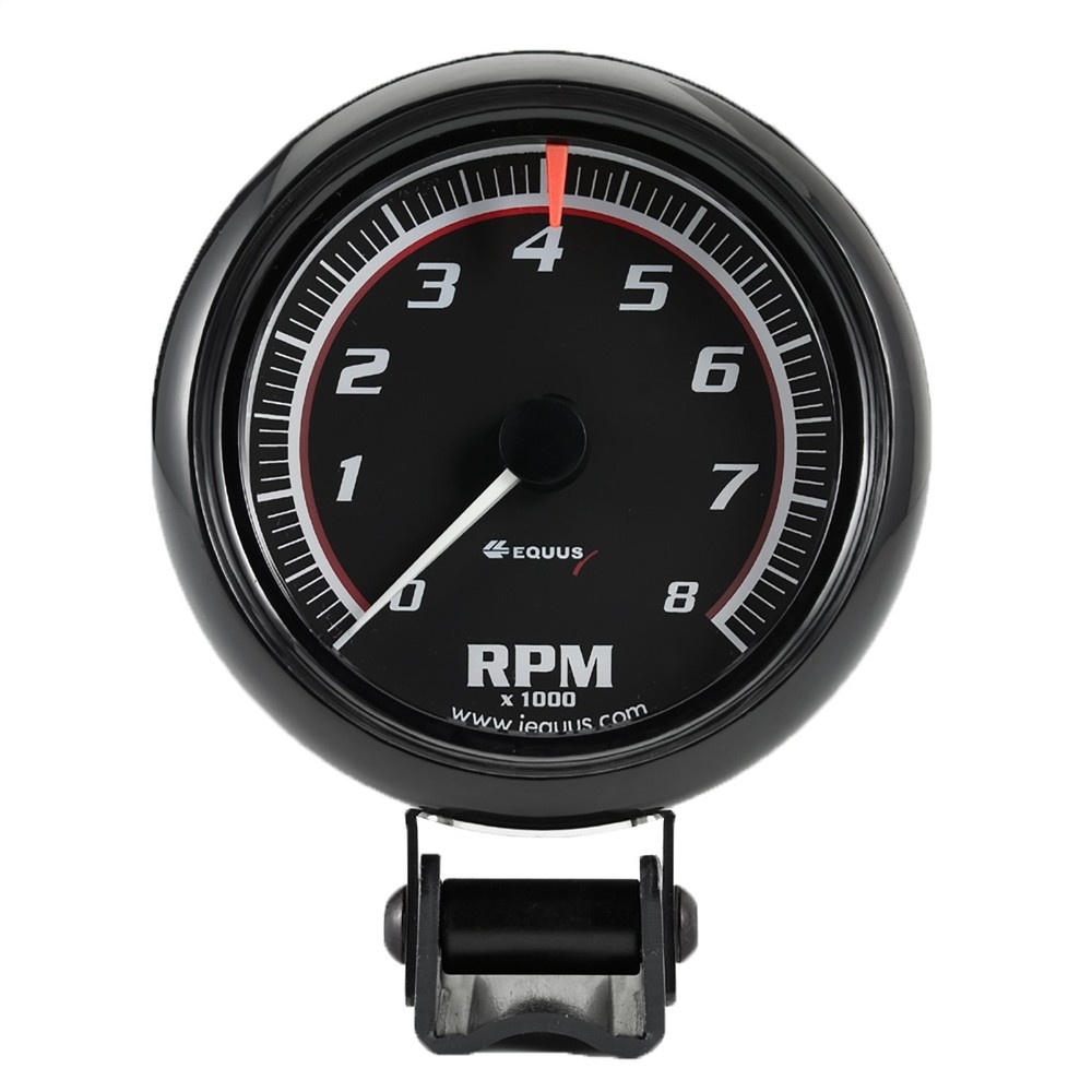 6086 2-1/2" Mini Tachometer, Black