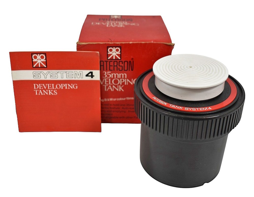 Paterson System 4 Film Developing Tank 35mm Boxed