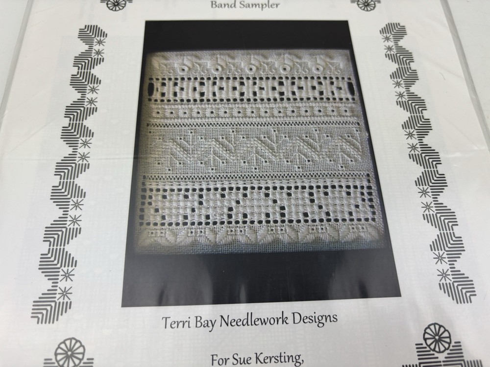 Terri Bay Needlework Flowers for Sue Whitework & Pulled Drawn Thread Pattern 7S