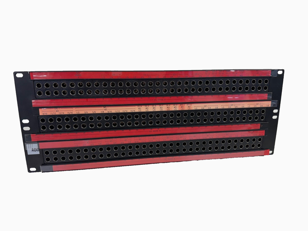 ADC PPE4632-MVJ-BK Pro Patch PPE Series Video Panel 4RU 32 Position Panel Mount