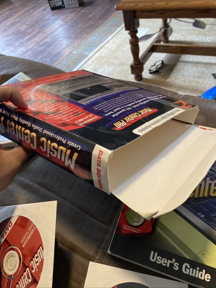 Vintage 2000 Data Becker Music Center Pro Software, Complete/Win 95/EUC