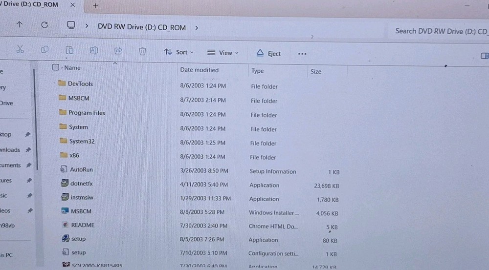 Microsoft Office Professional Edition 2003 CD w/Contact Mgr & Key Tested