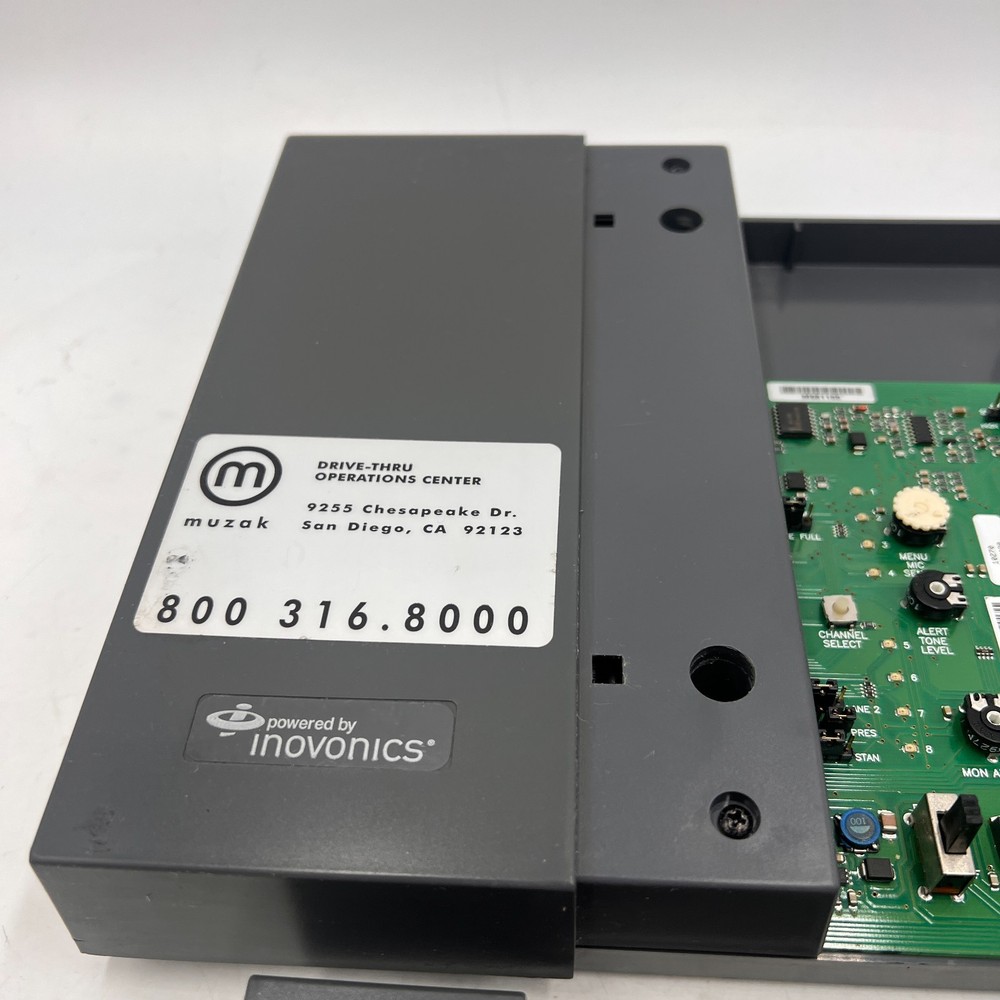 QSR / Inovonics AV420 Drive-Thru Intercom Base Station Controller