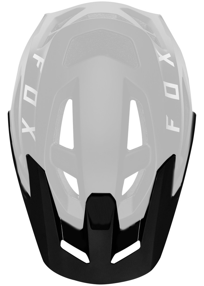 Fox Racing Speedframe '20 Helmet Replacement Visor/Peak Black