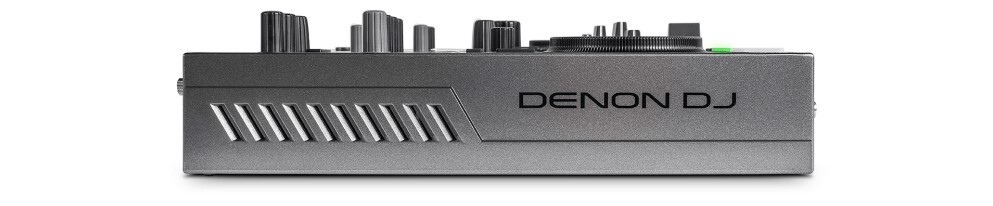 Denon DJ PRIMEGO+ Portable, Battery-Powered DJ Controller