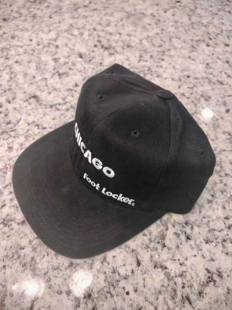 Chicago FOOT LOCKER - One Size Adjustable STRAPBACK Baseball Cap Hat NEW
