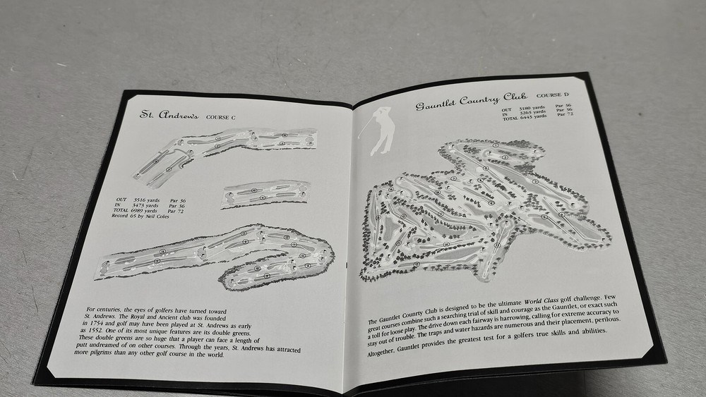 Big Box Software World Class Leader Board Golf Simulator