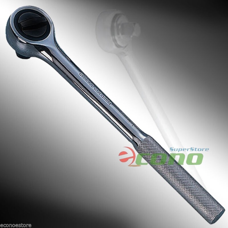 1/2" Dr Square Head Wrench Ratchet Handle Quick-Release Tool