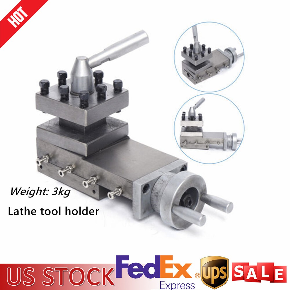 Lathe Accessories Lathe Tool Post Assembly HOLDER Compound Lathe Parts Stroke
