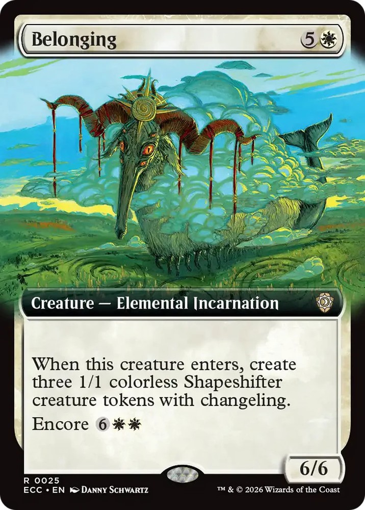 Belonging (Extended Art) [Lorwyn Eclipsed Commander]