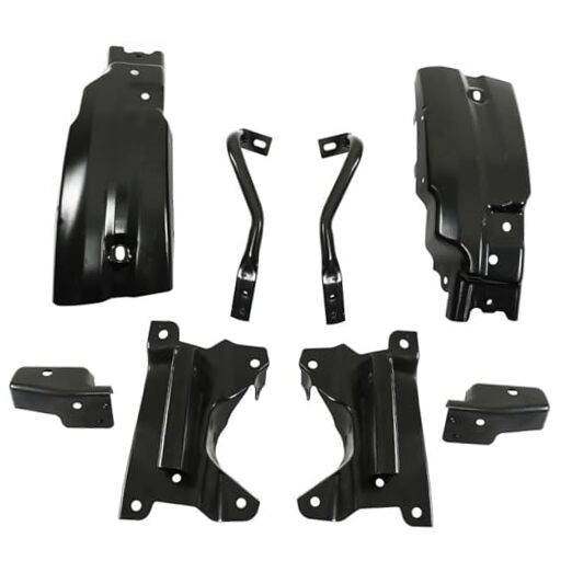 8pcs Front Bumper Brace Bracket Kit Replacement for Silverado 1500 2007-2013