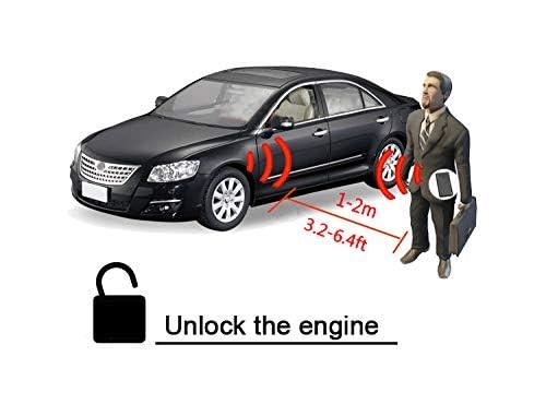 Push to Start Ignition kit Engine Start Stop Button Switch Keyless Go System