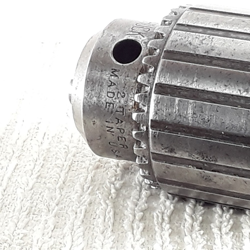 Jacobs 2A Drill Chuck 0-3/8" Capacity With Key/Milwaukee