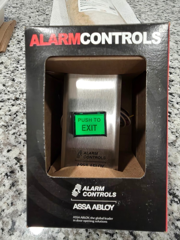Alarm Controls TS-9 Push to Exit Button Alarm Control