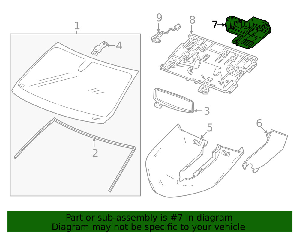 Genuine GM Front Camera 86798016