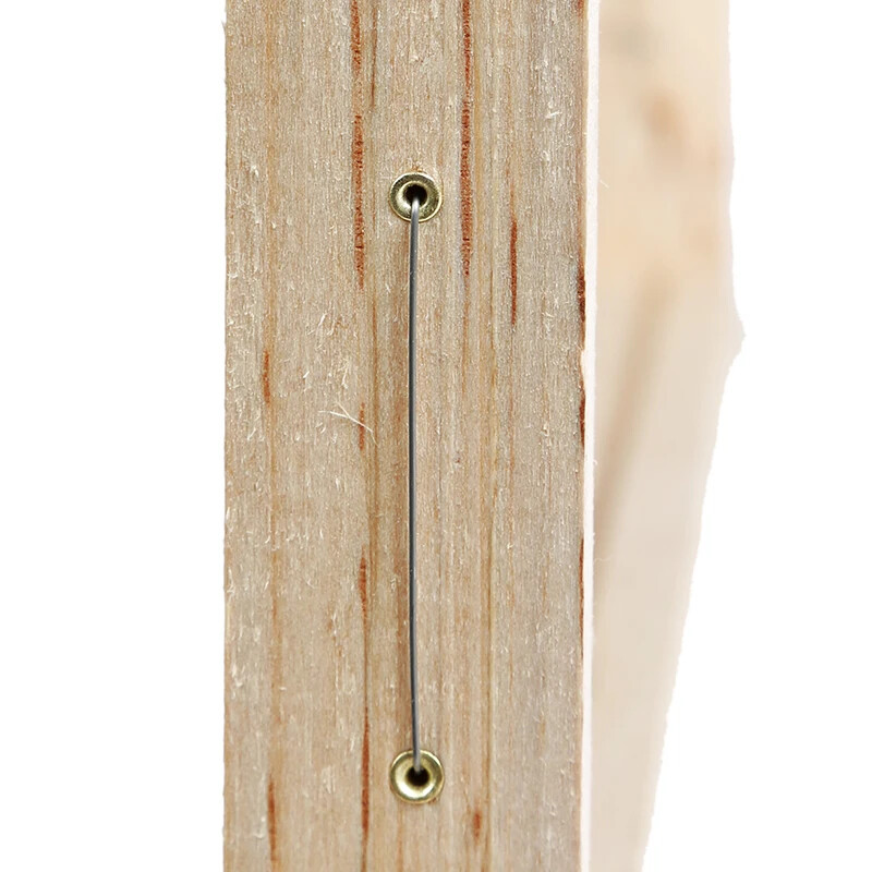 4pcs Wooden Bee Hive Frame Bee Honeycomb Foundation Framework Beekeeping Frame