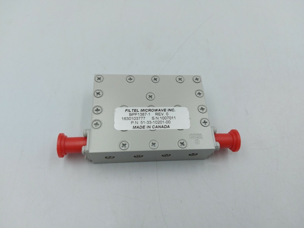 Filtel microwave  BPF1387-1 BANDPASS FILTER