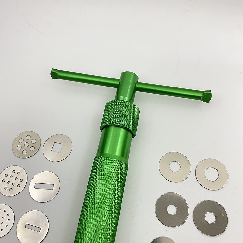 Clay Extruders Fondant Extruder With 20 Discs Sugar Paste Cake Decor Tool Set
