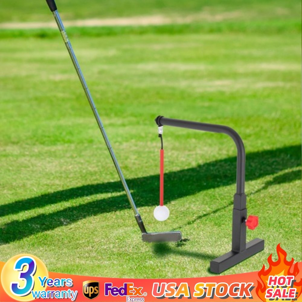 Golf Swing Trainer Aid Training Golf Practice Swing Groover & Hitting Adjustable