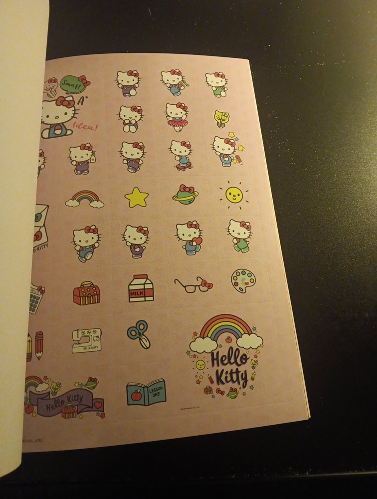 1000 STICKERS /STICKERBOOK HELLO KITTY NEW