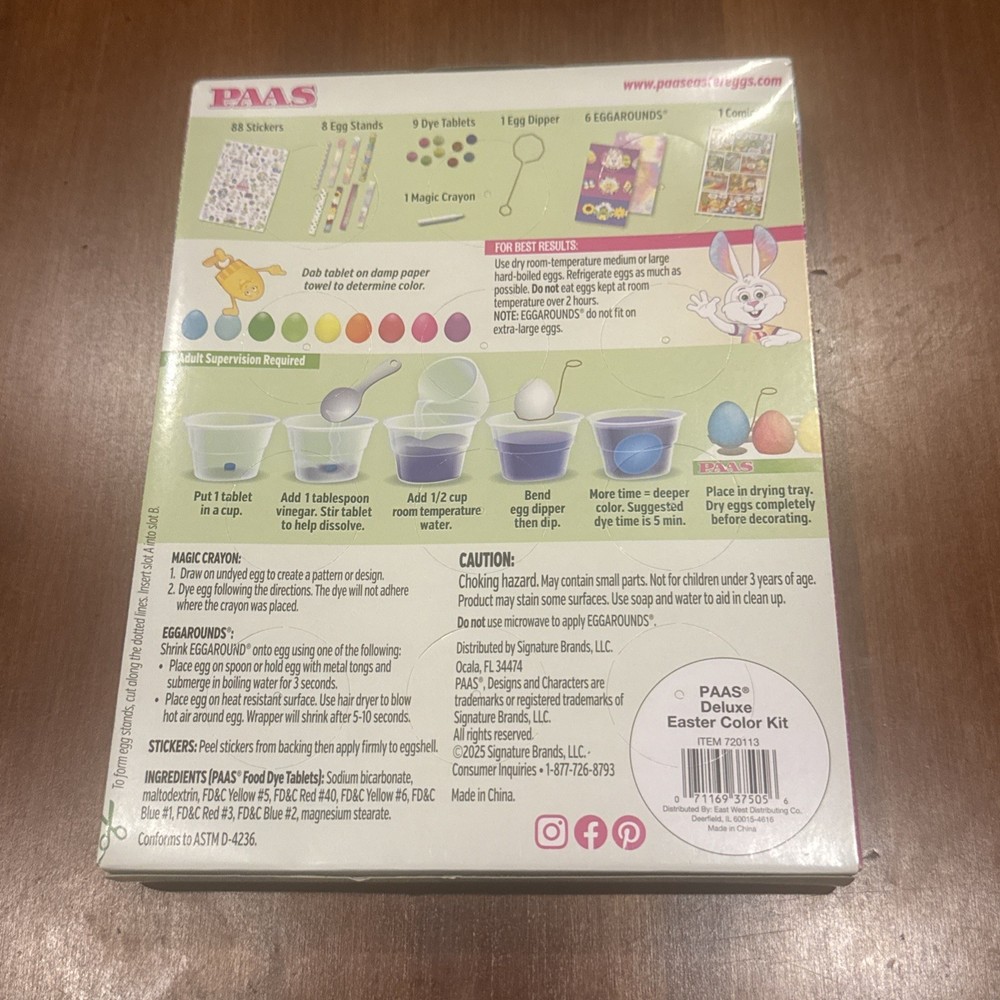 Paas Easter Eggs Deluxe Egg Decorating Kit