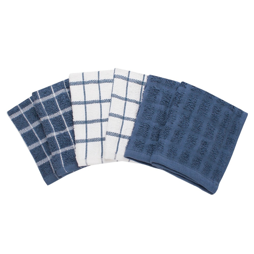 RITZ Terry Check Dish Cloth Set of 6