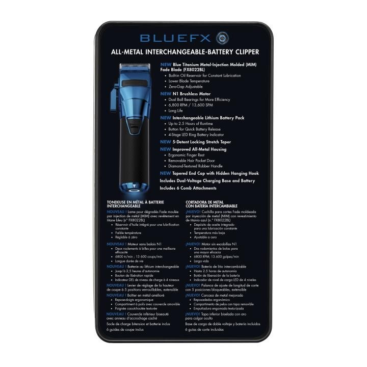 BaBylissPRO FXONE BLUEFX Set | FX899BL, FX799BL, FX79FSBL
