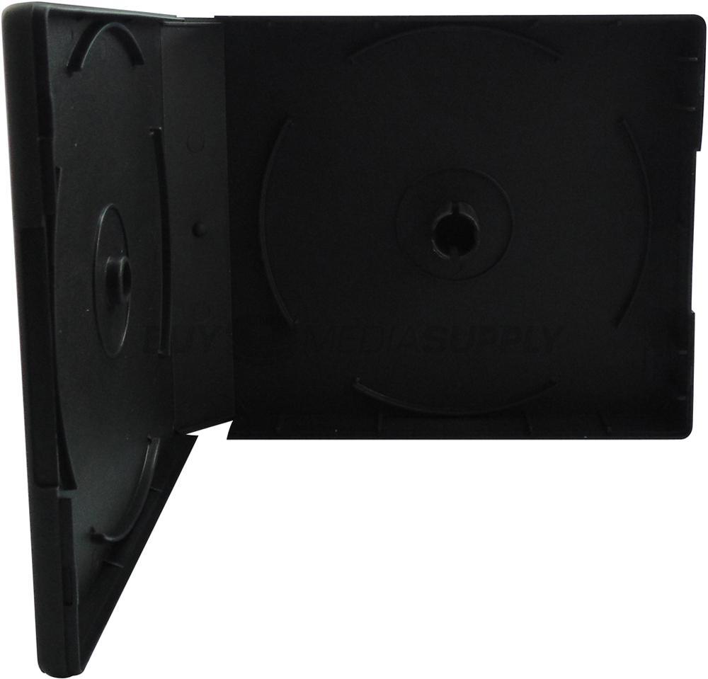 26mm Black 16 Discs CD/DVD Poly Box Lot